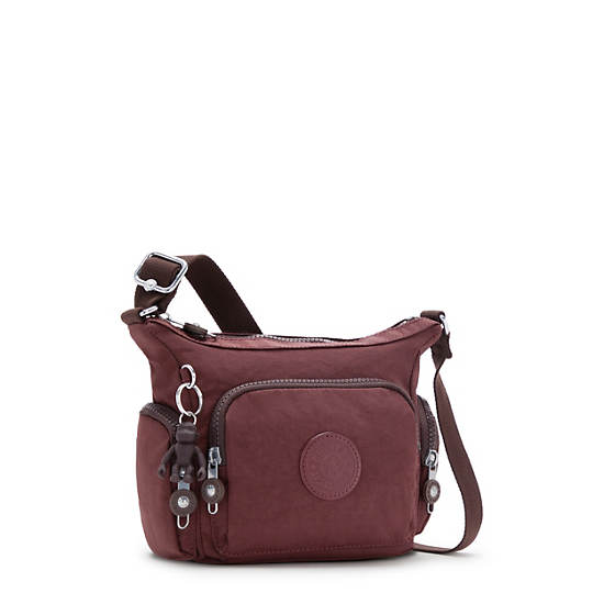 Torba Crossbody Kipling Gabbie Mini Bordowe | PL 2097UZ